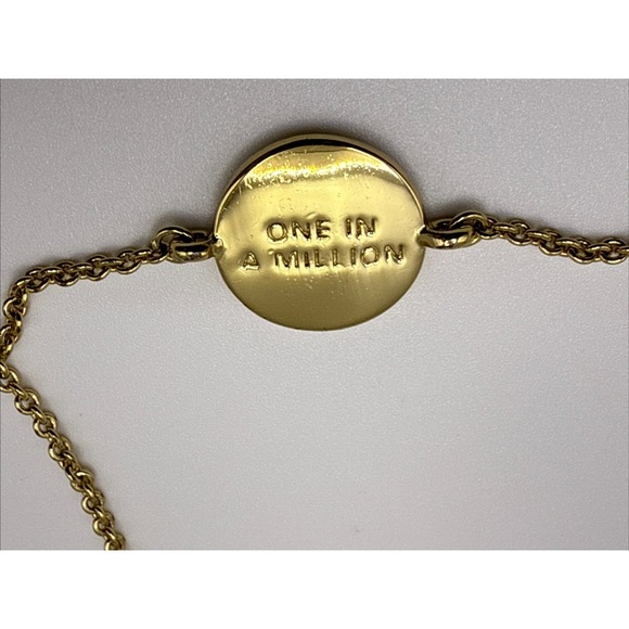 Kate Spade New York Letter Initial "K" Cubic Zirconia Adjustable  Goldtone - Picture 4 of 11